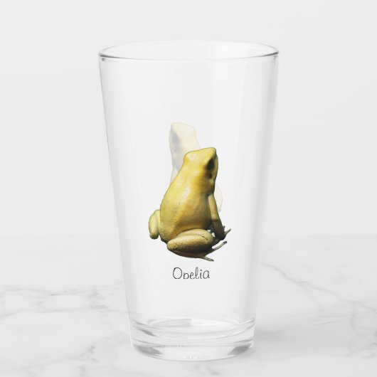 Golden Poison Frog Glas (Rückseite)