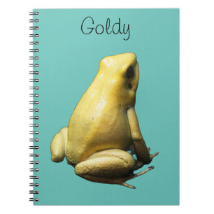 Golden Poison Frog Notizblock
