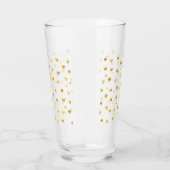 Golden Polka Dots Glas (Links)