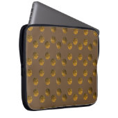 Golden Polka dots Neopren Laptop 15" Laptopschutzhülle (Vorne Rechts)
