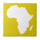 Golden Poppy Audacious Africa Fliese (Vorderseite)