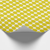Golden Poppy Safari Dot Geschenkpapier (Ecke)