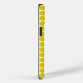 Golden Poppy Safari Dot mit Namen Case-Mate iPhone Hülle (Rückseite / Rechts)