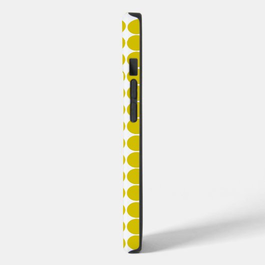 Golden Poppy Safari Dot mit Namen Case-Mate iPhone Hülle (Rückseite / Links)