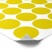 Golden Poppy Safari Dot mit Pop Art Elephant Poster (Ecke)