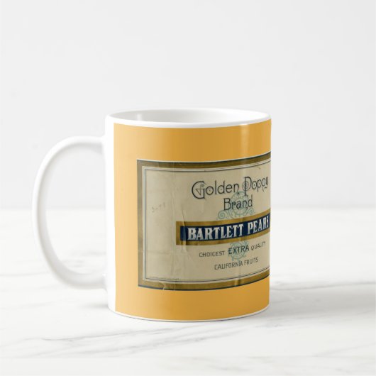 Golden Poppy Tasse (Links)