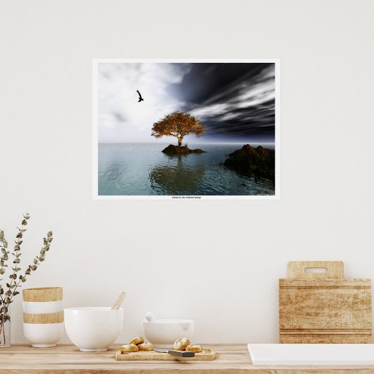 Golden Poster (Küche)