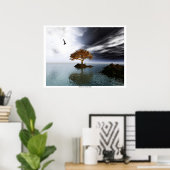 Golden Poster (Heimbüro)