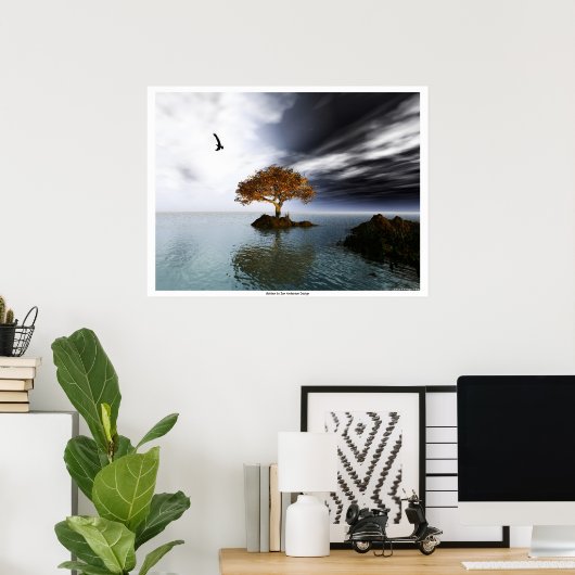 Golden Poster (Heimbüro)