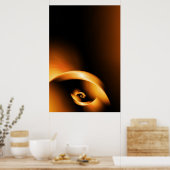 Golden Poster (Küche)