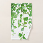 Golden Pothos Ivy Dream #1 #tropical #wall #art Badhandtuch Set (Handtuch)