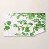 Golden Pothos Ivy Dream #1 #tropical #wall #art Badhandtuch Set (Handtuch)