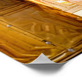 Golden Prayer Wheels Poster (Ecke)