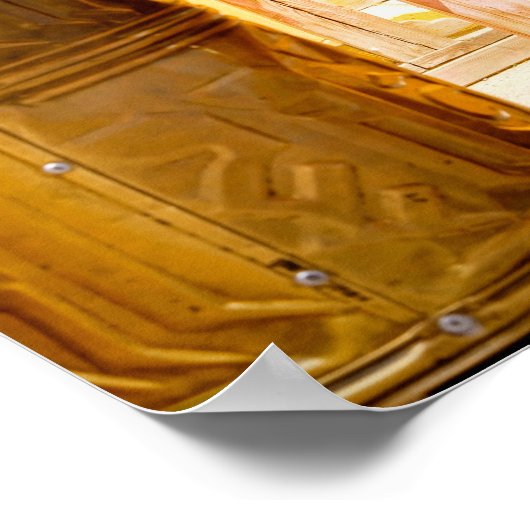 Golden Prayer Wheels Poster (Ecke)