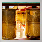 Golden Prayer Wheels Poster (Vorne)