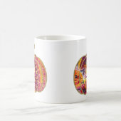 Golden Pumpkin & Floral Delight Coffee Tasse (Mittel)
