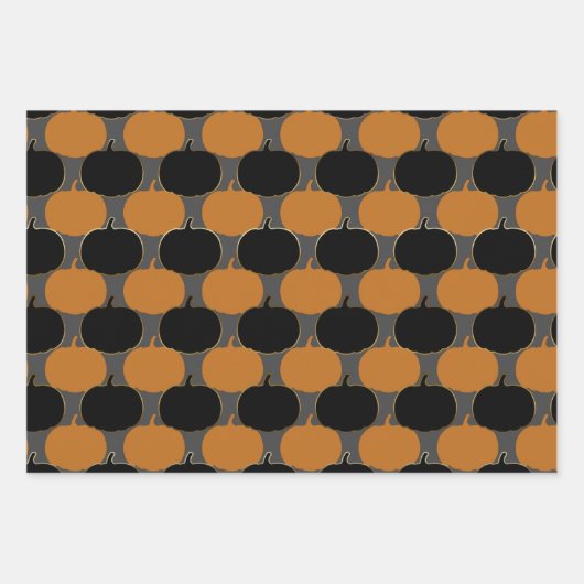 Golden Pumpkin Geschenkpapier Set (Vorderseite 3)