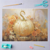 Golden Pumpkin Tale Seidenpapier (Basteln)