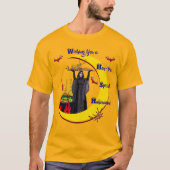 Golden Pumpkin (Unisex) Halloween-T - Shirt (Vorderseite)