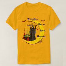 Golden Pumpkin (Unisex) Halloween-T - Shirt