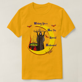 Golden Pumpkin (Unisex) Halloween-T - Shirt