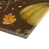 Golden Pumpkins Cutting Board Schneidebrett (Ecke)