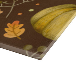 Golden Pumpkins Cutting Board Schneidebrett