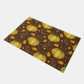 Golden Pumpkins Doormat Fußmatte (Schrägansicht)