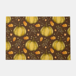 Golden Pumpkins Doormat Fußmatte