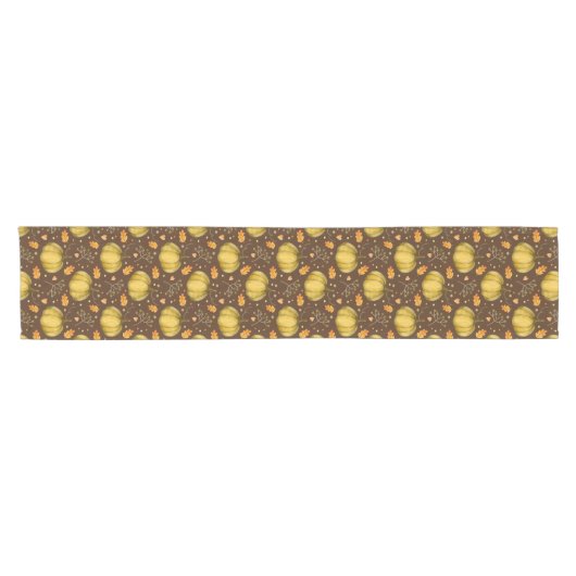 Golden Pumpkins Kurz Table Runner Kurzer Tischläufer (Horizontal)