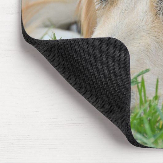 Golden Pup Mousepad (Ecke)