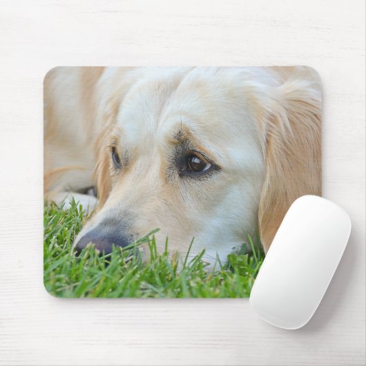 Golden Pup Mousepad (Mit Mouse)
