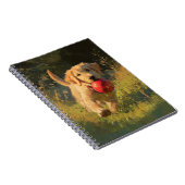 Golden Puppy Play-Time Notebook Notizblock (Rechte Seite)