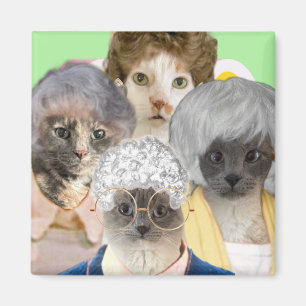 Golden Purrs Magnet