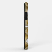 Golden Quatrefoil marokkanisches Gittermuster Case-Mate iPhone Hülle (Hinten/Rechts)