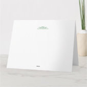 Golden Queen Trollius Karte (Rückseite)