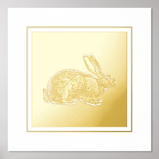 Golden Rabbit Foliendrucke (Vorderseite)