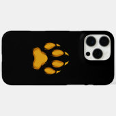 Golden Raccoon Paw iPhone 16 Pro Max Case  (Rückseite (Horizontal))