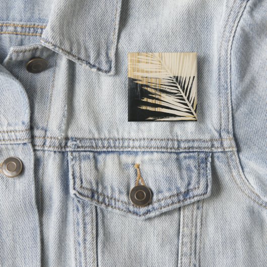 Golden Raffia - Palm Fronds Button (Beispiel)