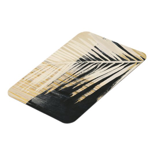 Golden Raffia - Palm Fronds Magnet (Linke Seite)
