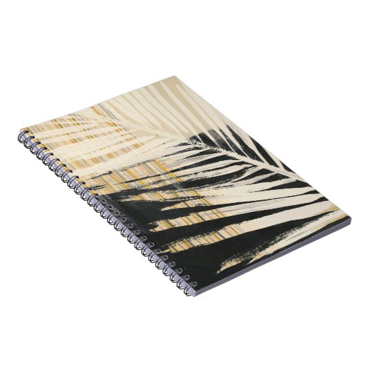 Golden Raffia - Palm Fronds Notizblock (Rechte Seite)