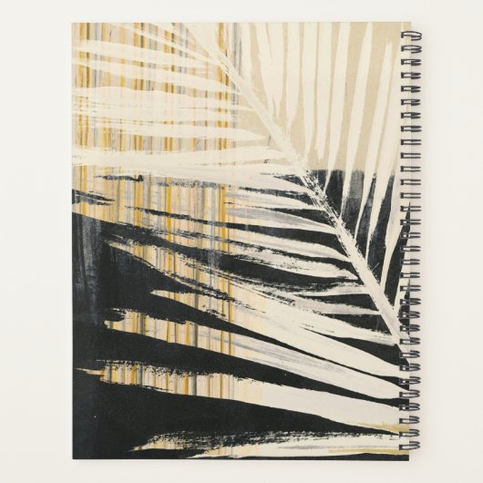 Golden Raffia - Palm Fronds Planer (Rückseite)