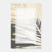 Golden Raffia - Palm Fronds Post-it Klebezettel (Vorderseite)