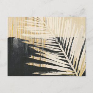 Golden Raffia - Palm Fronds Postkarte