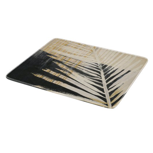 Golden Raffia - Palm Fronds Schneidebrett (Ecke)