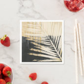 Golden Raffia - Palm Fronds Serviette (Beispiel)