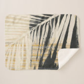 Golden Raffia - Palm Fronds Sherpadecke (Vorderseite (Horizontal))