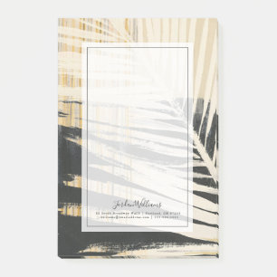 Golden Raffia - Palmfronten Post-it Klebezettel