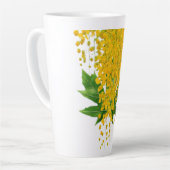 Golden Rain Cascade of Sunlight When Gold Falls Pe Milchtasse (Linke Ecke)