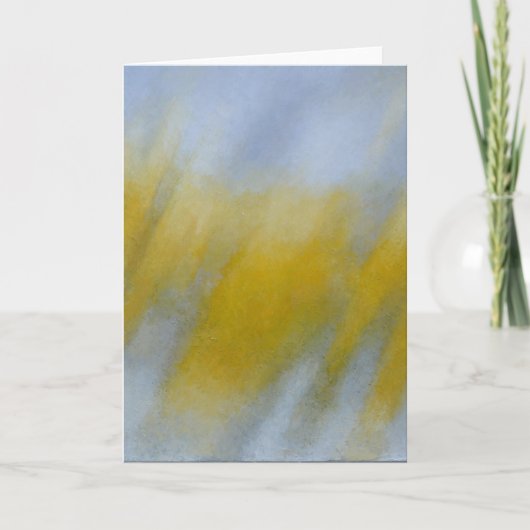 Golden Rain Feiertagskarte (Vorderseite)